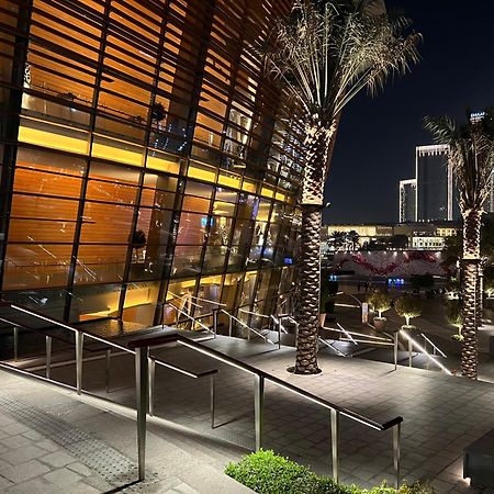 Downtown Luxury - Stunning Burj Khalifa & Sea View - 5 Minutes Walk To Dubai Mall Buitenkant foto