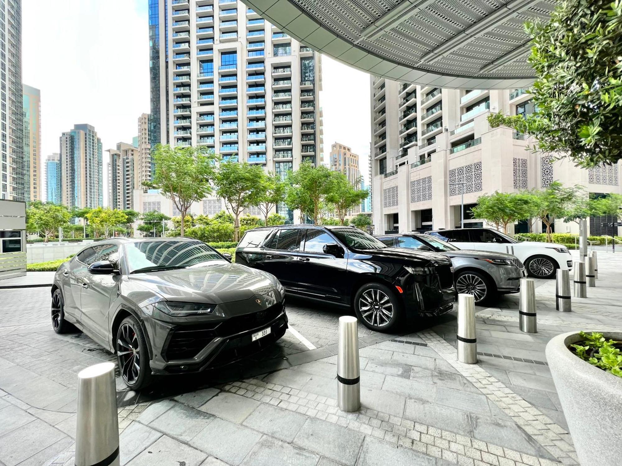 Downtown Luxury - Stunning Burj Khalifa & Sea View - 5 Minutes Walk To Dubai Mall Buitenkant foto