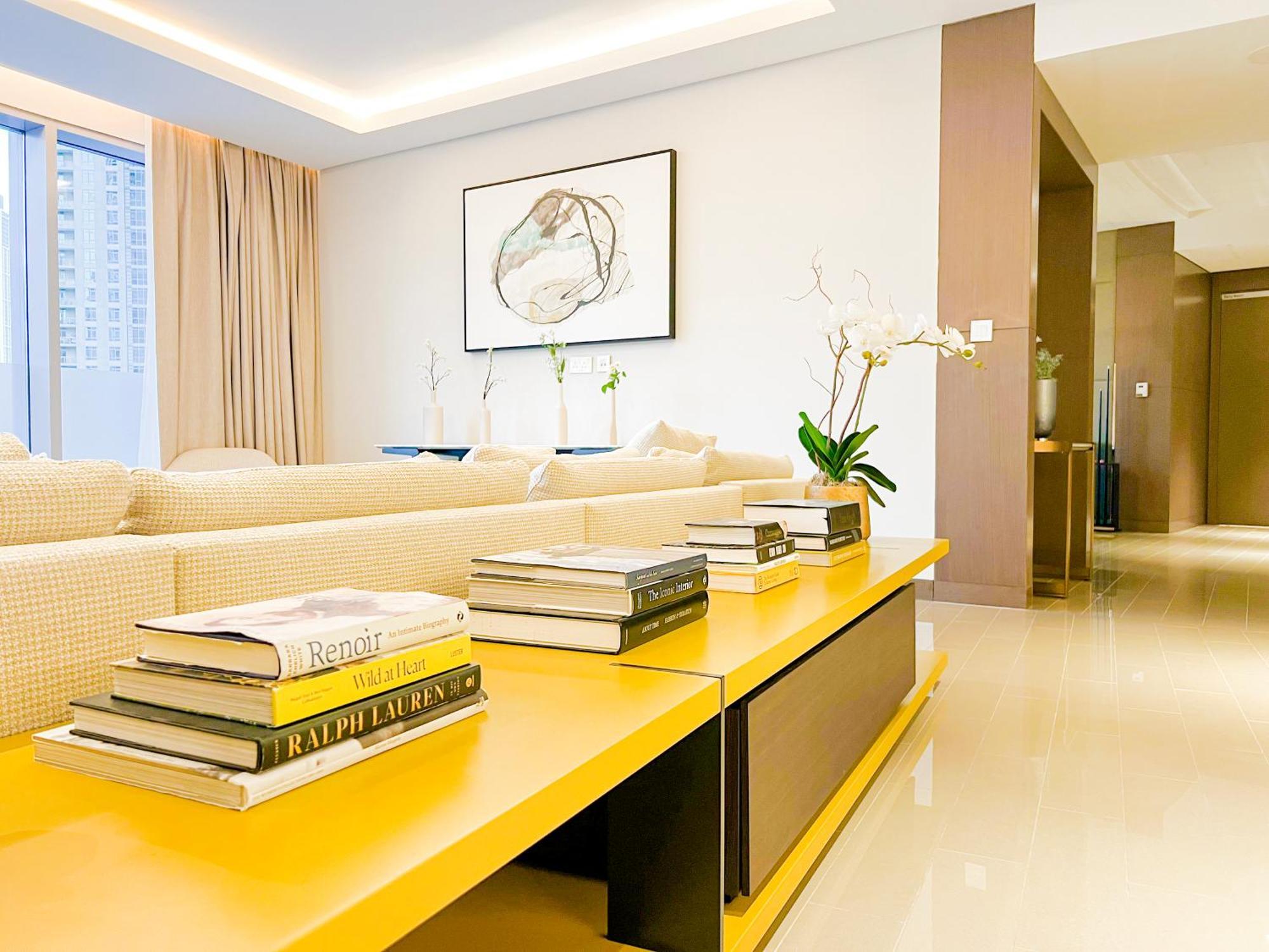Downtown Luxury - Stunning Burj Khalifa & Sea View - 5 Minutes Walk To Dubai Mall Buitenkant foto