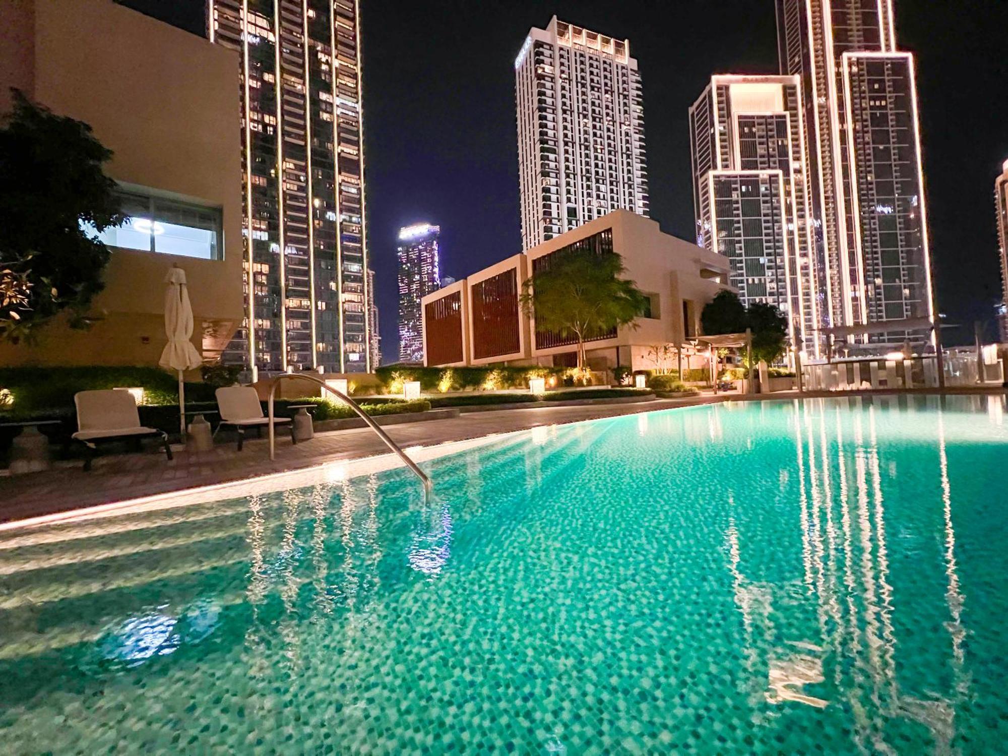 Downtown Luxury - Stunning Burj Khalifa & Sea View - 5 Minutes Walk To Dubai Mall Buitenkant foto