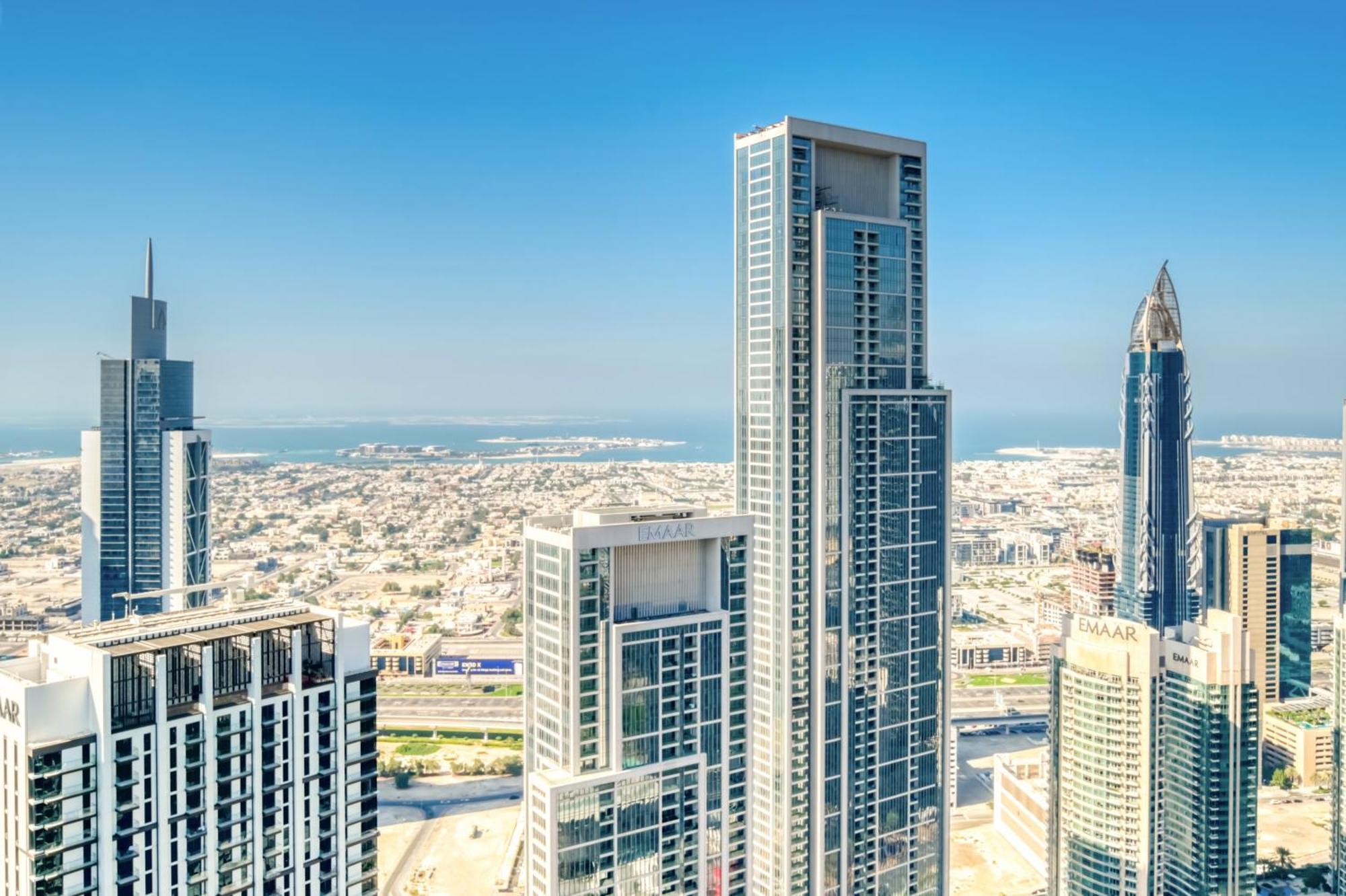 Downtown Luxury - Stunning Burj Khalifa & Sea View - 5 Minutes Walk To Dubai Mall Buitenkant foto